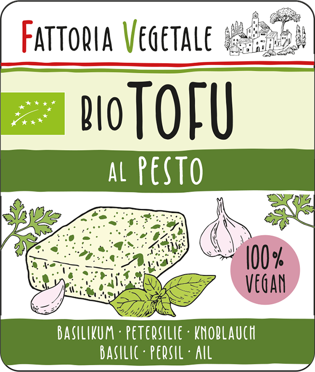 skak tråd hack Bio Tofu al Pesto mit Basilikum, Petersilie & Knoblauch – Casa Alpe Adria  GmbH